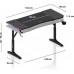 Gaming galds Huzaro Hero 3.6 RGB Black Black 140 cmx60 cm