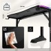 Gaming galds Huzaro Hero 3.6 RGB Black Black 140 cmx60 cm