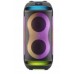 GŁOŚNIK POWER AUDIO BPS 696 BLUETOOTH KARAOKE MIKROFON PRZEWODOWY