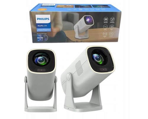 Philips NeoPix 244 Projector, 1920x1080, 1.2:1, 3000:1 , Grey | Philips