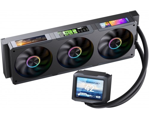 Jonsbo TF3-360SCB AiO Wasserkühlung, ARGB 360mm, Black