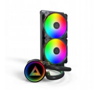 Montech LightFlow ARGB 240 Black zestaw AIO