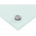 vidaXL Przód kuchenny 2 pcs Biały 70 x 40 cm szkło hartowane