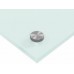 vidaXL Przód kuchenny 2 pcs Biały 70 x 40 cm szkło hartowane