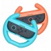 Kierownica wyścigowa for controller|a Joy-Con Nintenfor Switch  2 (opakowanie 2 swith t.) - pomarańcwith owa i niebieska