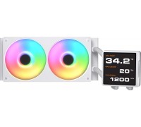 Cougar CGR-PSDVPRGB-W-240 12 cm White