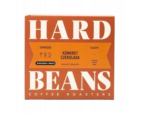Hard Beans Coffee Konkret Czekolada Espresso 250g