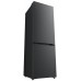 LG Refrigerator | GBBSJ1CCEP | Energy efficiency class C | Free standing | Combi | Height 186 cm | Fridge net capacity 220 L | Freezer net capacity 113 L | Display | 34 dB | Black
