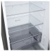 LG Refrigerator | GBBSJ1CCEP | Energy efficiency class C | Free standing | Combi | Height 186 cm | Fridge net capacity 220 L | Freezer net capacity 113 L | Display | 34 dB | Black
