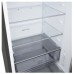 LG Refrigerator | GBBSJ1CCEP | Energy efficiency class C | Free standing | Combi | Height 186 cm | Fridge net capacity 220 L | Freezer net capacity 113 L | Display | 34 dB | Black