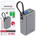 Swissten Power Bank 25000 mAh (96.25Wh) 100W with Built-in USB-C Cable