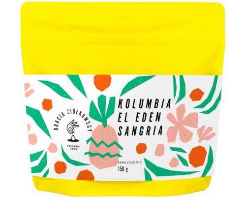 Bracia Ziółkowscy Bracia Ziółkowscy - kawa ziarnista Kolumbia El Eden Sangria Washed Filter 150 g