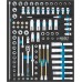 Hazet Hazet socket set 163D-2/103, size 1/2++ 103 pieces, with HiPer reversible ratchet 3/8"
