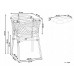 Beliani dziecięce Rattan GRUISSAN 50 x 70 cm