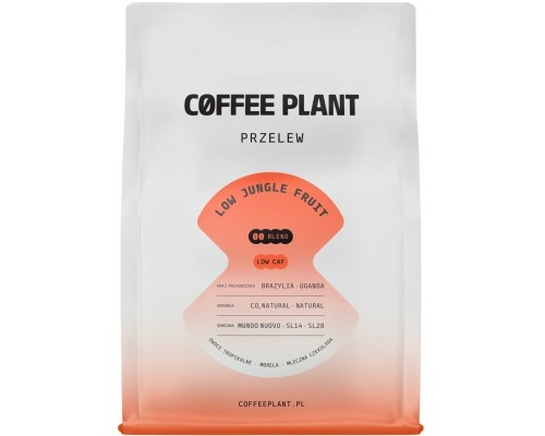Coffee Plant COFFEE PLANT - kawa ziarnista niskokofeinowa LOW Jungle Fruit Filter 250 g