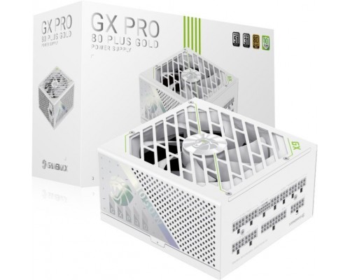 GameMax Gamemax | PSU | GX PRO 1050G WH | 1050W | Gold | Full Modular | White