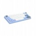 AQIRYS AQIRYS mechaniczna 65%/68 klawiszy Dual Mode: Wirelles&BT+Wired TALITHA white