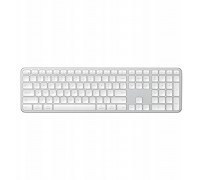 Satechi bezprzewodowa Satechi Slim EX3 Bluetooth do trzech urządzeń z przełącznikiem trybu Mac/Windows (silver)