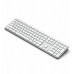 Satechi bezprzewodowa Satechi Slim EX3 Bluetooth do trzech urządzeń z przełącznikiem trybu Mac/Windows (silver)