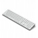 Satechi bezprzewodowa Satechi Slim EX3 Bluetooth do trzech urządzeń z przełącznikiem trybu Mac/Windows (silver)