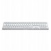 Satechi bezprzewodowa Satechi Slim EX3 Bluetooth do trzech urządzeń z przełącznikiem trybu Mac/Windows (silver)