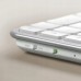 Satechi bezprzewodowa Satechi Slim EX3 Bluetooth do trzech urządzeń z przełącznikiem trybu Mac/Windows (silver)