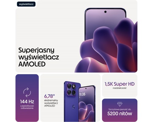Motorola Edge 70 Fusion 5G 8/256GB Purple  (PBBD0009SE)