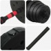 vidaXL vidaXL Zestaw hantli 2 w 1 40kg Black i red