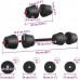 vidaXL vidaXL Zestaw hantli 2 w 1 40kg Black i red