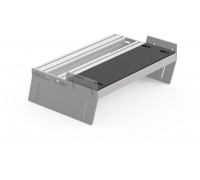Sabelt Pedal Heel Rest EVO I podpórki na pięty Aluminium - cwith arny