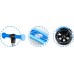 Ricokids Three-wheeled dla dzieci Balance świecąca w ciemności Ricokids Jelly - niebieska