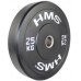 HMS Plate Olympic BBR25 Bumper 25 kg black (17-61-019)