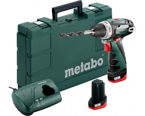 Metabo PowerMaxx BS Basic 12 V 2 x akumulator 2 Ah