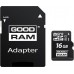SD  GoodRam MicroSDHC 16 GB Class 10 UHS-I/U1  (M1AA-0160R12)