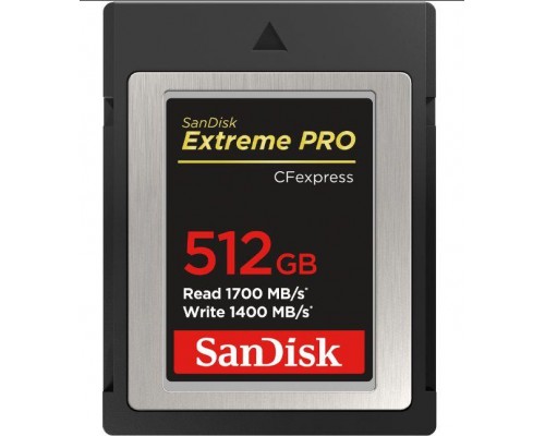 SD  SanDisk Extreme PRO CFexpress 512 GB  (001864870000)