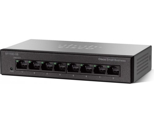 Switch Cisco SF110D-08HP 8-Port 10/100 (SF110D-08HP-EU)