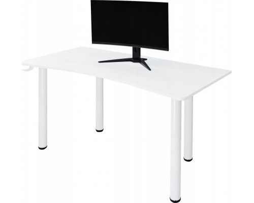Gaming galds Zdesk 21312646 White 138 cmx68 cm