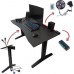 Gaming galds Zdesk AC-STLB-LH Gray 138 cmx68 cm