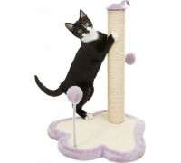 Trixie standing with a post Junior, 40 × 50 × 38 cm, lilac/naturalny