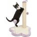 Trixie standing with a post Junior, 40 × 50 × 38 cm, lilac/naturalny