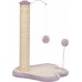 Trixie standing with a post Junior, 40 × 50 × 38 cm, lilac/naturalny