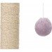 Trixie standing with a post Junior, 40 × 50 × 38 cm, lilac/naturalny