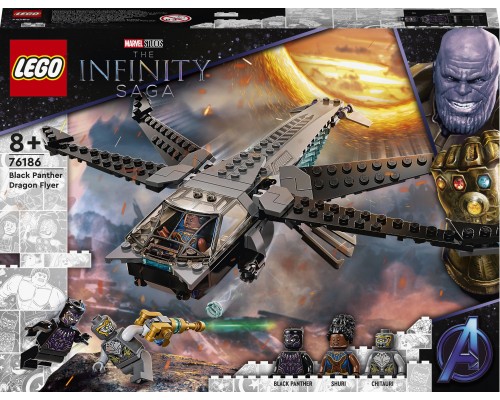 LEGO Marvel Helikopter Czarnej Pantery (76186)