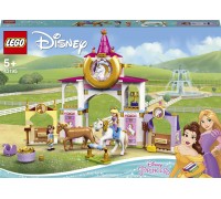 LEGO Disney Królewskie stajnie Belli i Roszpunki (43195)