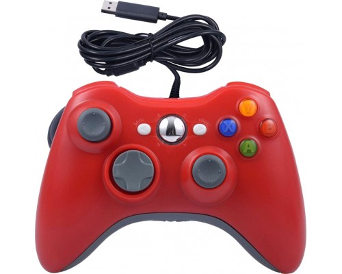 Pad Aptel Dual Shock do Xbox 360 red (KX13C)