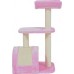 Zolux WAVE M cat tree, pink