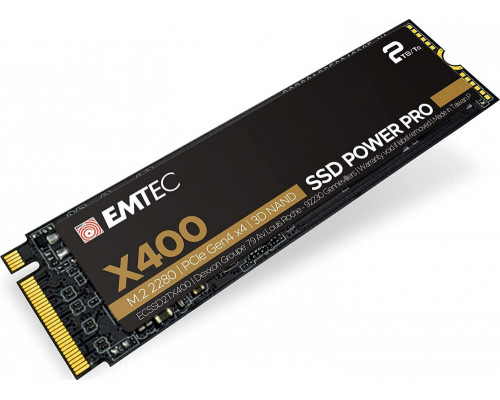 SSD Emtec X400 Power Pro 2TB M.2 2280 PCI-E x4 Gen4 NVMe (ECSSD2TX400)