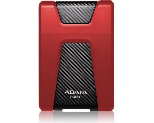 ADATA DashDrive Durable HD650 2TB Czerwony (AHD650-2TU31-CRD)