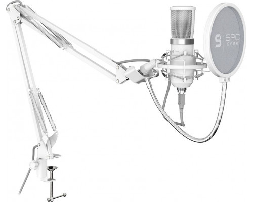 SPC Gear SM950 Onyx White Streaming USB (SPG106)