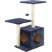 Funfit Scratching post, cat lair with a shed 4 levels